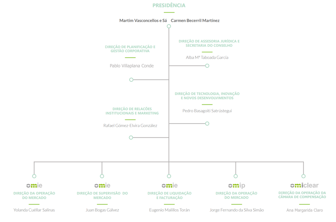 Comité de direcção do Grupo OMI